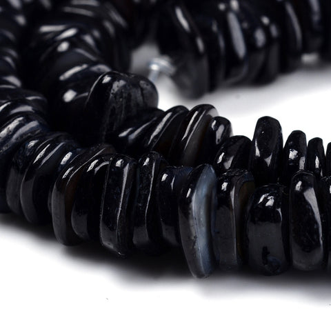 Black Strand of Shell Beads