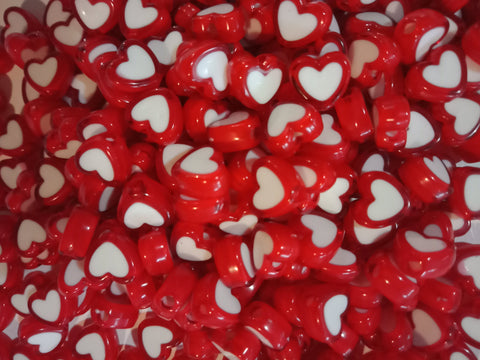 Red Heart beads