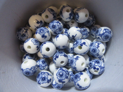 Blossoms -Blue and White