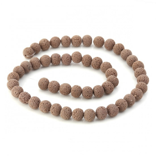 Polymer Clay Lava-like beads