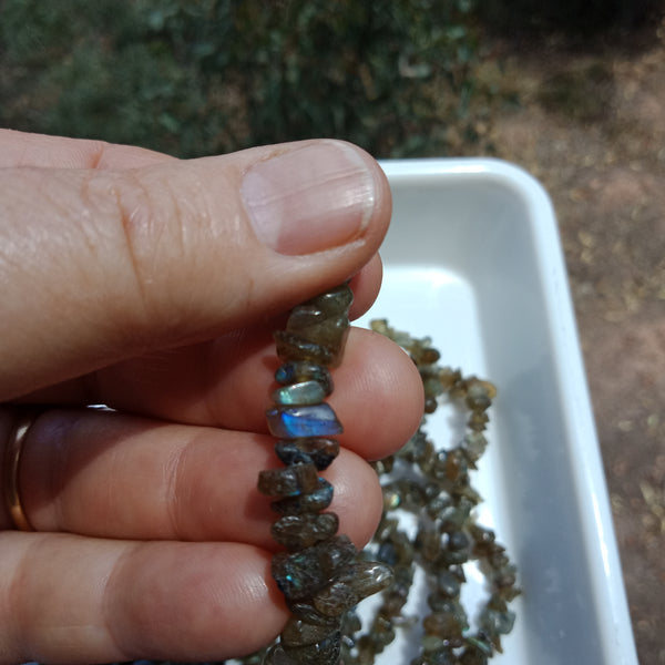 Labradorite Chip beads