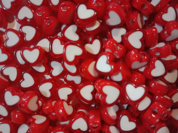 Red Heart beads