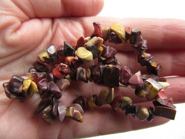Mookaite Chip beads