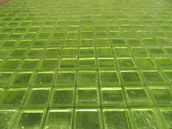 Apple Green Painted Tile