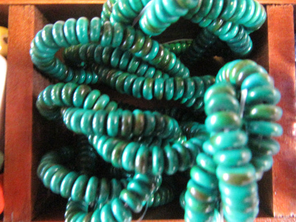 Green Howlite Beads