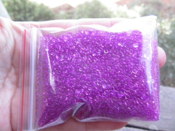 Purple Glass Beads