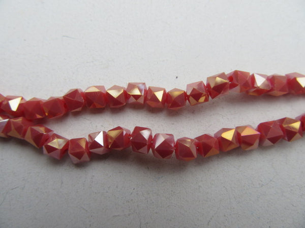 Faceted Glass Beads