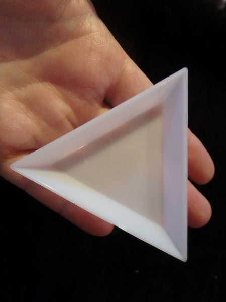 Triangle trays-white-x5