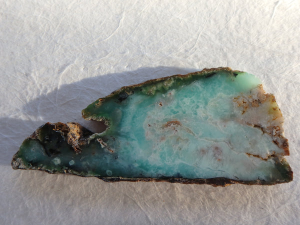 Chrysoprase slice gsc53