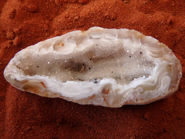 Brazillian Ocho Agate Geode ba18