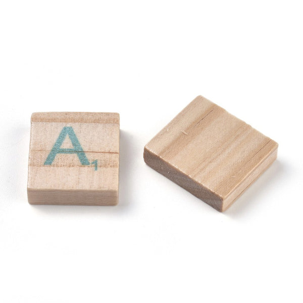 Wooden Scrabble Letters