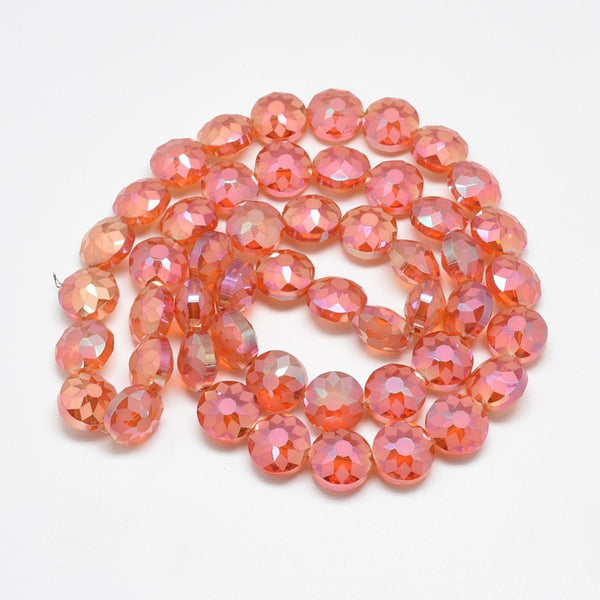 Red Sparkly Beads