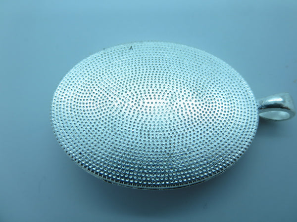 Micro-Mosaic Gemstone Pendant by Karen Baker kbj60